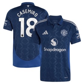 Günstige Fußballtrikots Manchester United Casemiro 18 Auswärtstrikot 2024-25 Kurzarm